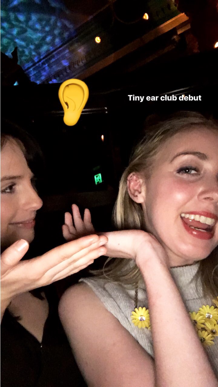 Tiny ear making appearances